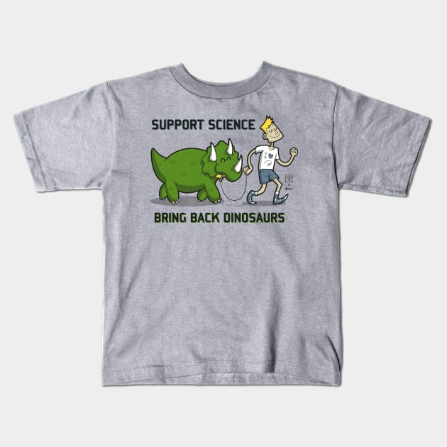 Bring back dinosaurs Kids T-Shirt by BITICOL